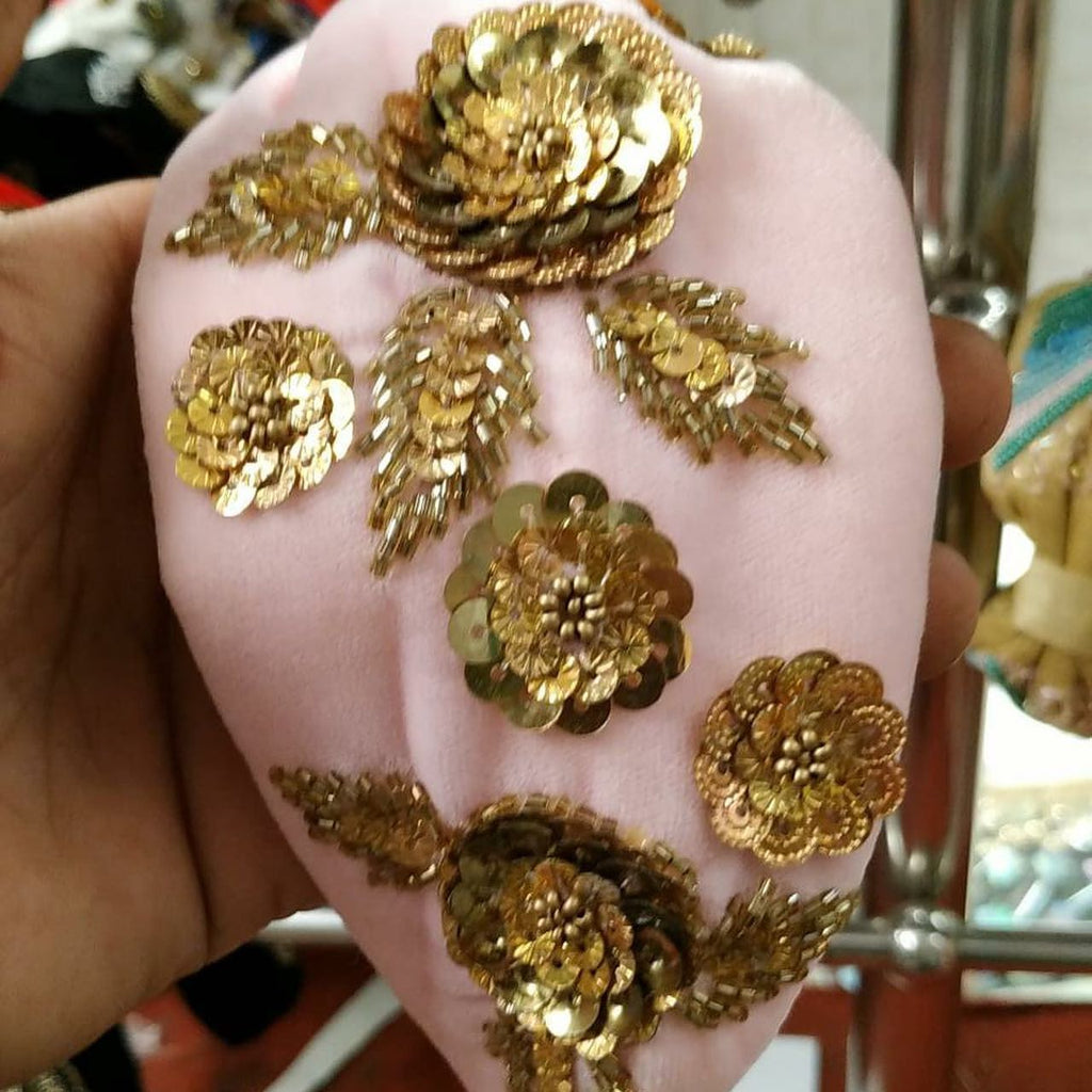 Designer hand embroidered hair bands...