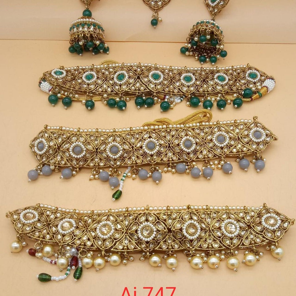 Kundan Jewelry sets in beautiful...