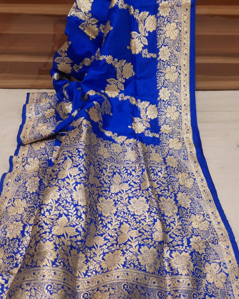 Pure Banarasi Silk Katan Sarees....