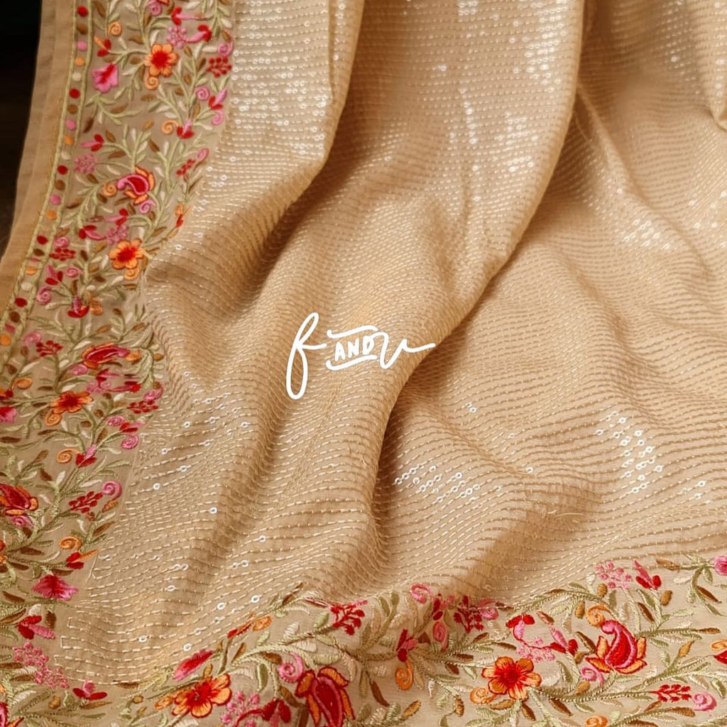 All over sequin work