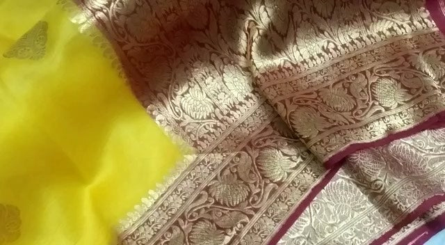 Banarasi kora silk s