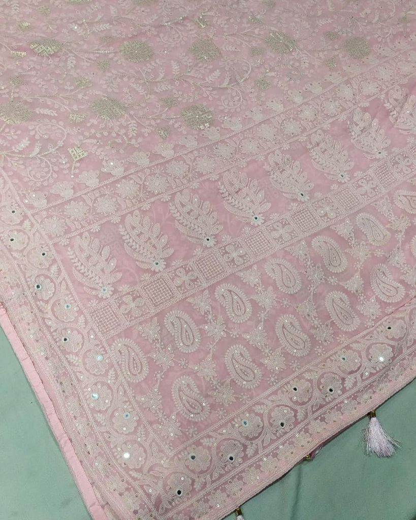 Chikankari Sarees wi
