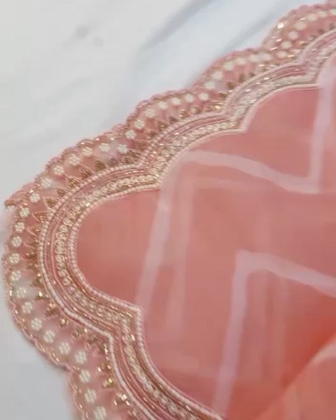 Lehariya organza des