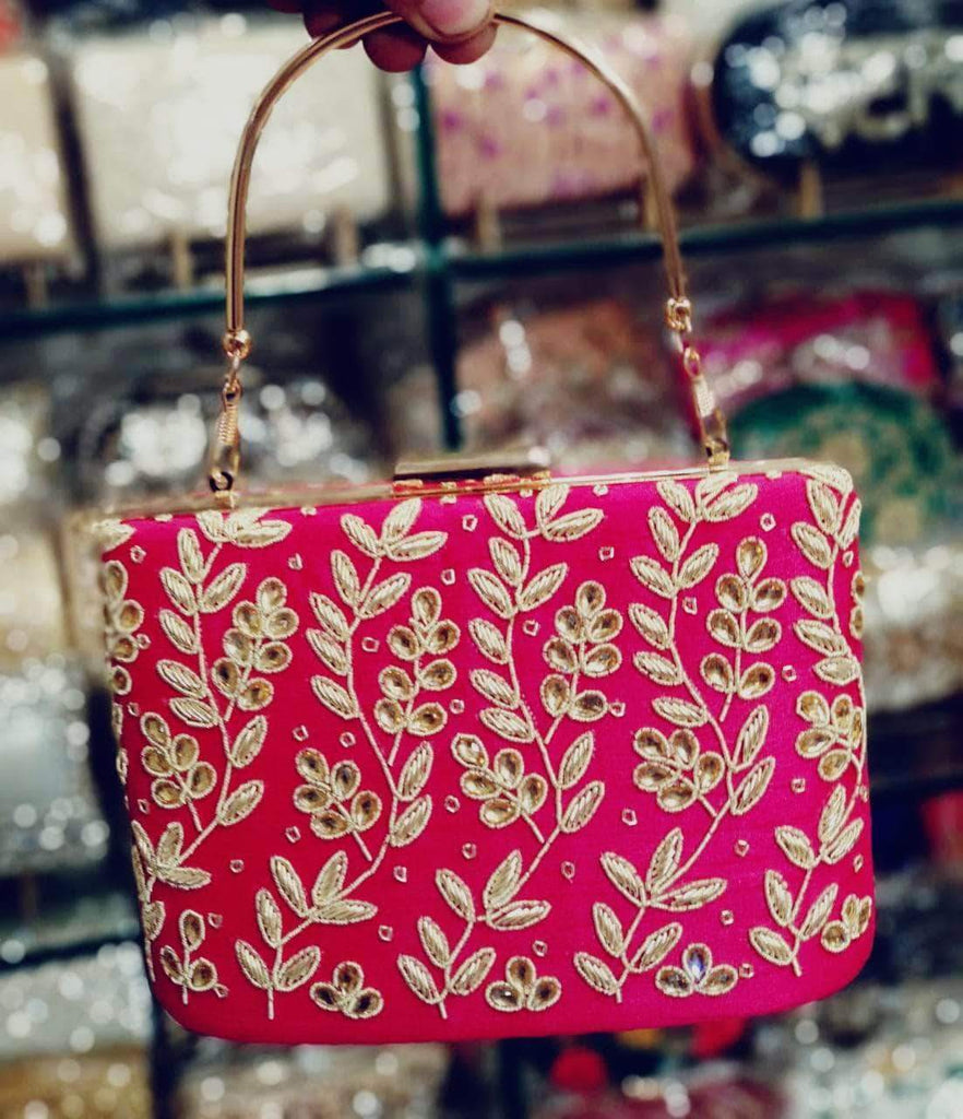 Beautiful Embroidered Clutch in - Shoes & Cluthes - FashionVibes
