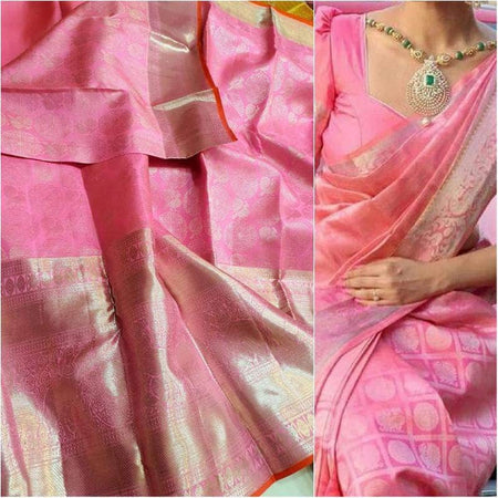 Pure Georgette Saree with Custom Blouse