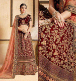 Deepjyoti Creation Designer Bridal Lehanga in - Lehenga - FashionVibes