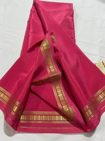 Designer 100gm Thickness Mysoree Silk Saree in - Saree - FashionVibes
