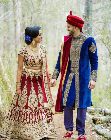Indian Bride Wedding Lehenga