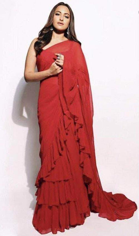 Designer Banarasi  Georgette Chiffon - Silk Saree