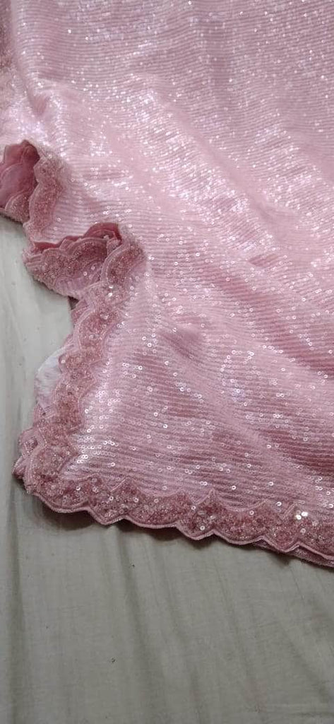 Designer Sequin Saree in - Saree - FashionVibes