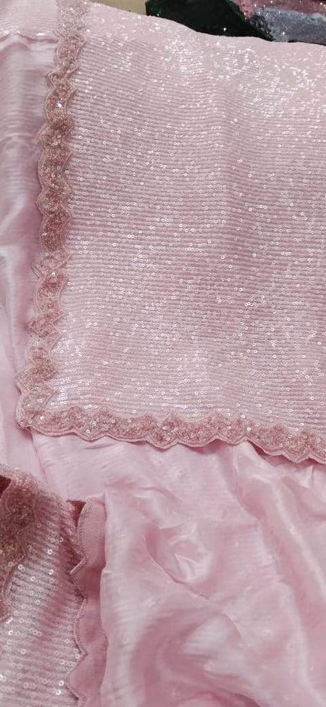 Designer Sequin Saree in - Saree - FashionVibes