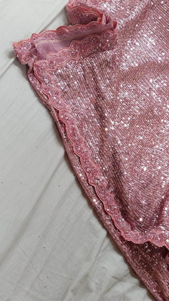 Designer Sequin Saree in - Saree - FashionVibes