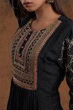 Embellished Silk Anarkali Suit for Weddings in - Salwar Suit - FashionVibes