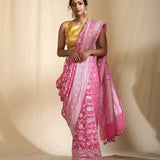 Exclusive Banarasi Khaddi Chiffon Georgette Silk Saree in - Saree - FashionVibes