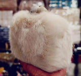 Fur Clutches in WhiteSmoke - Shoes & Cluthes - FashionVibes