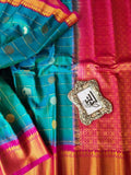 Gadwal Silk Saree in - Saree - FashionVibes