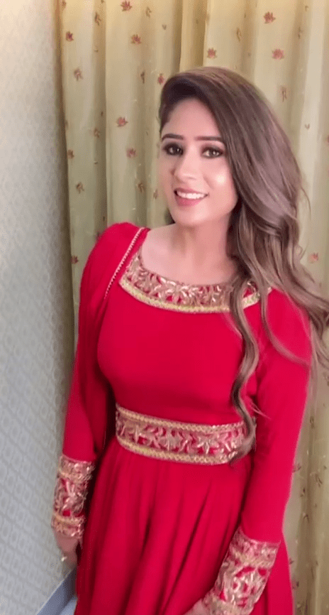 Georgette Anarkali Suit in - Salwar Suit - FashionVibes