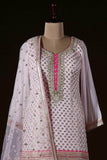 Gota work Sharara Suit in - Salwar Suit - FashionVibes
