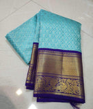 Kanjivaram Silk Saree in - Saree - FashionVibes