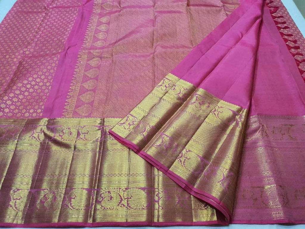 Latest Kanjivaram Silk Saree in - Saree - FashionVibes