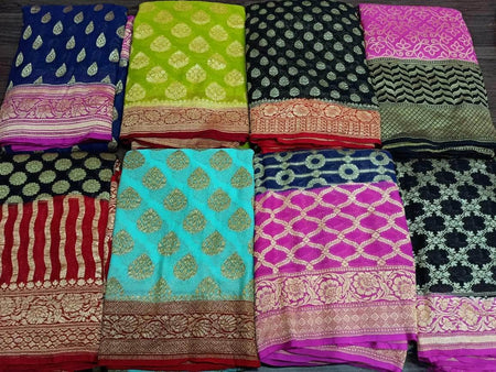Banarasi Paithani Pure Silk Saree