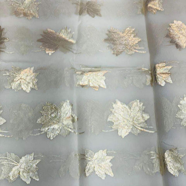 Organza Maple Leaf Lehenga Choli in - Lehenga - FashionVibes