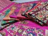 Pure Banarasi Handloom Lehenga in - Lehenga - FashionVibes