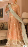 Pure Georgette Anarkali Sharara Suit in - Salwar Suit - FashionVibes