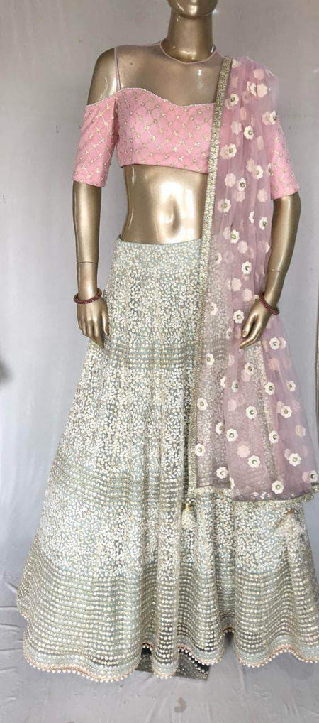 Lucknowi Anarkali Lehenga Suit
