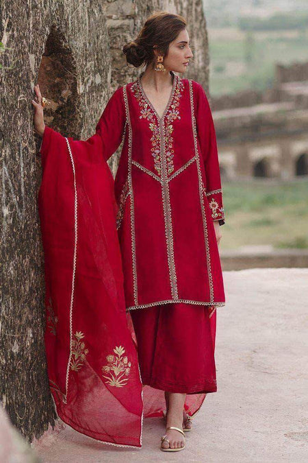 Custom high quality Chikankari Anarkali Wedding Suit
