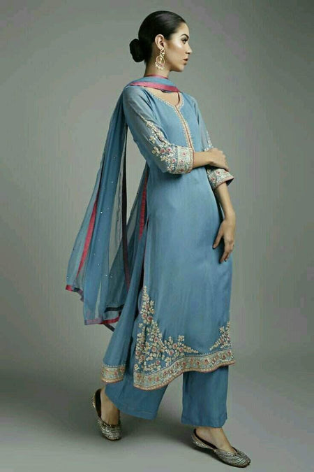 Designer Sharara Suit with sequins
