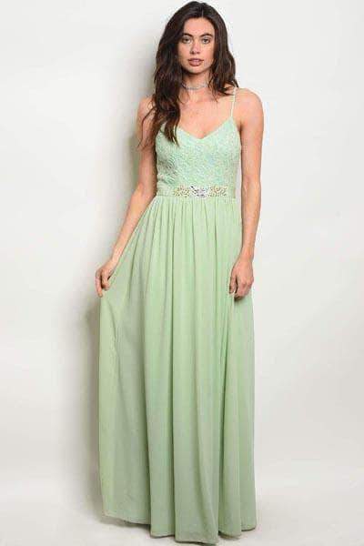 Sage Green Formal Dress Large(42) Sage Green Formal Dress Large(42)