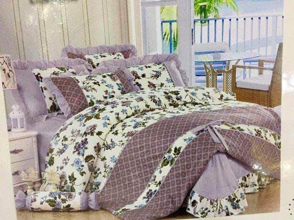 Soft Cotton Comforter set in Moccasin - - FashionVibes