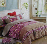Soft Cotton Comforter set in Pink - - FashionVibes