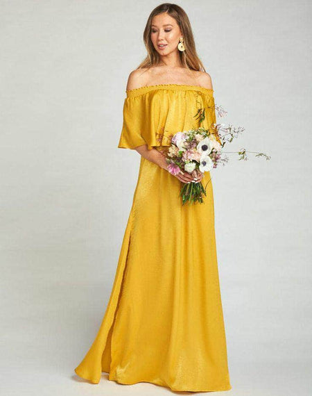 Beautiful Yellow Indo-western Georgette Gown